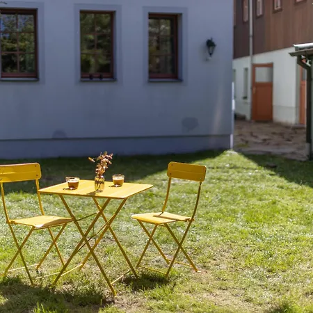 Appartement Ruhiges In Altstadt Mit Gartenblick & Sofa Freiberg