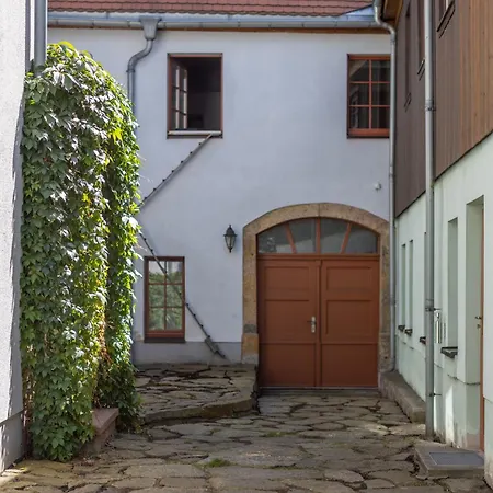 Ruhiges In Altstadt Mit Gartenblick & Sofa Appartement Freiberg